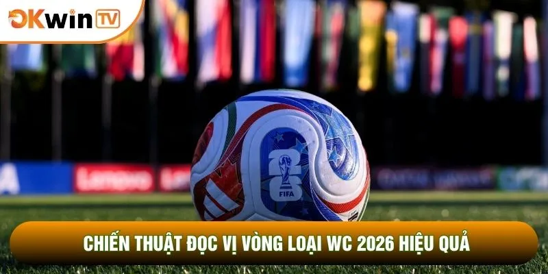Chiến thuật đọc vị vòng loại WC 2026 hiệu quả